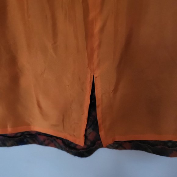 CHARLES GRAY LONDON VINTAGE MOHAIR PLAID SKIRT - Picture 2 of 5